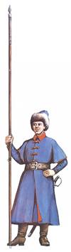 Polish Pikeman late 17th century